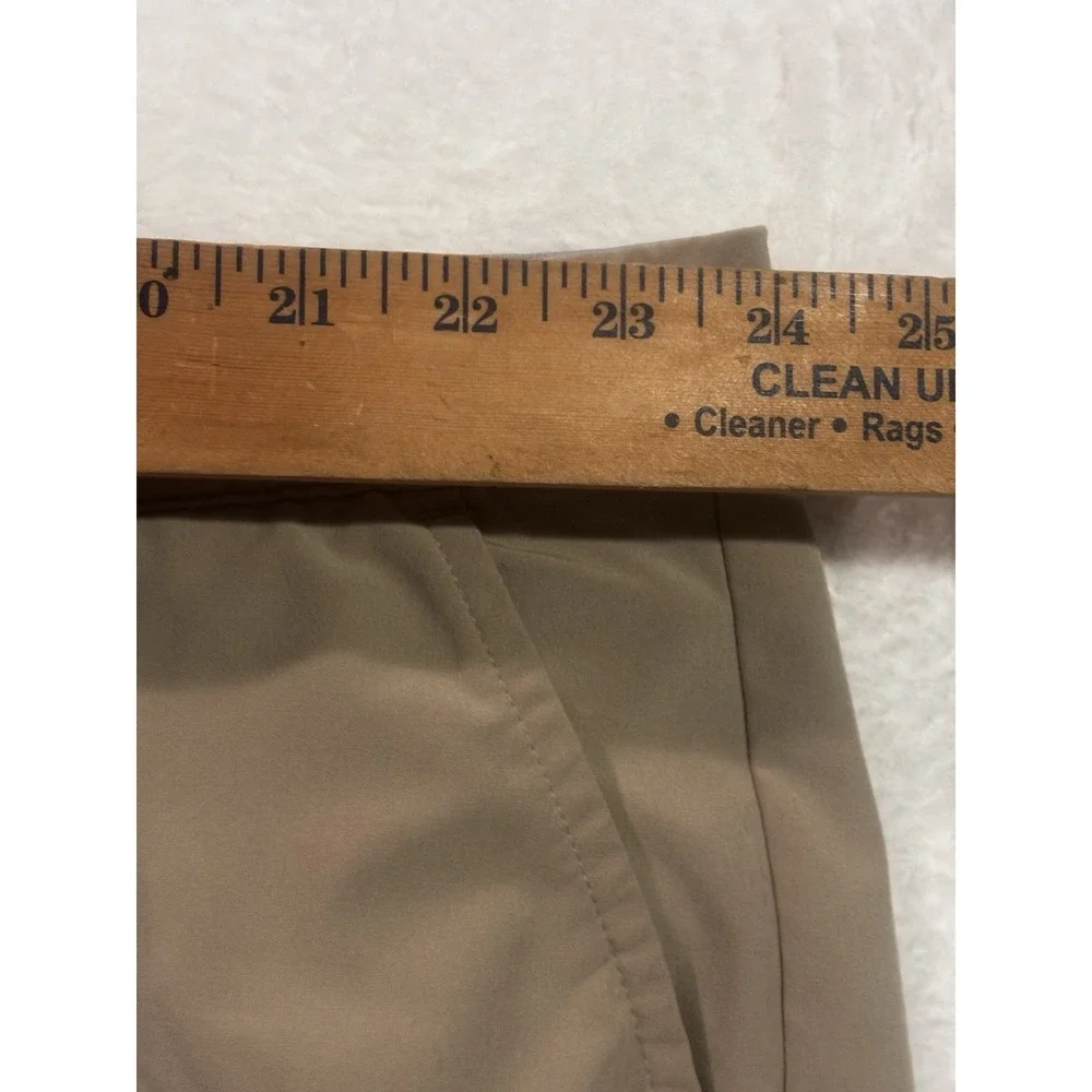 Adidas Ultimate 365 Golf Chino Shorts Men's Size 50 Khaki Flat Front Stretch